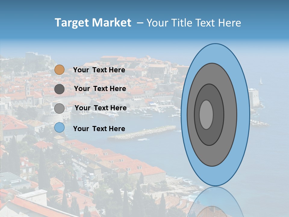 Corporate Board Figure PowerPoint Template