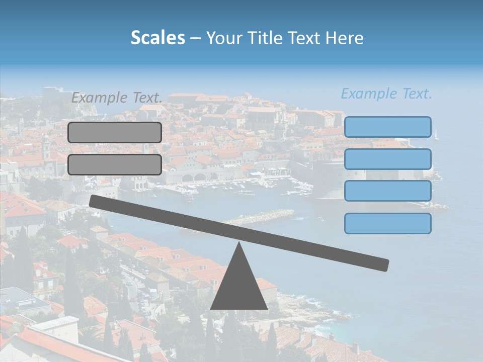 Corporate Board Figure PowerPoint Template