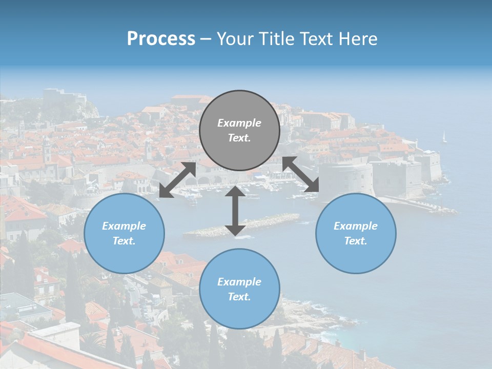 Corporate Board Figure PowerPoint Template