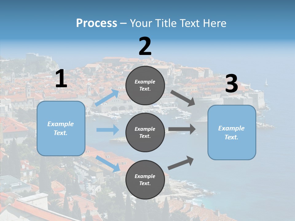 Corporate Board Figure PowerPoint Template