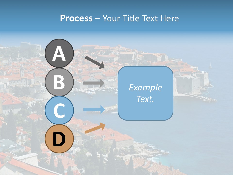 Corporate Board Figure PowerPoint Template