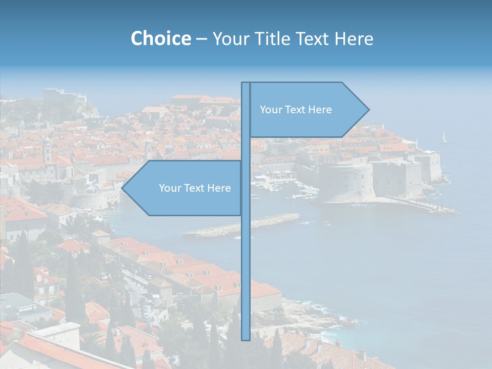 Corporate Board Figure PowerPoint Template