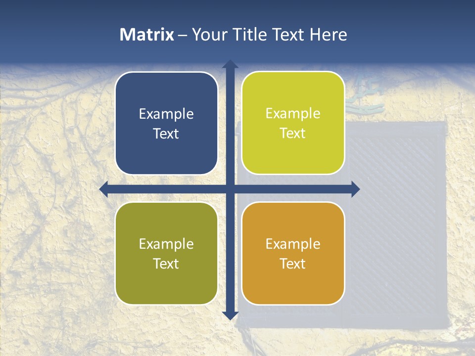 Window Home Spain PowerPoint Template