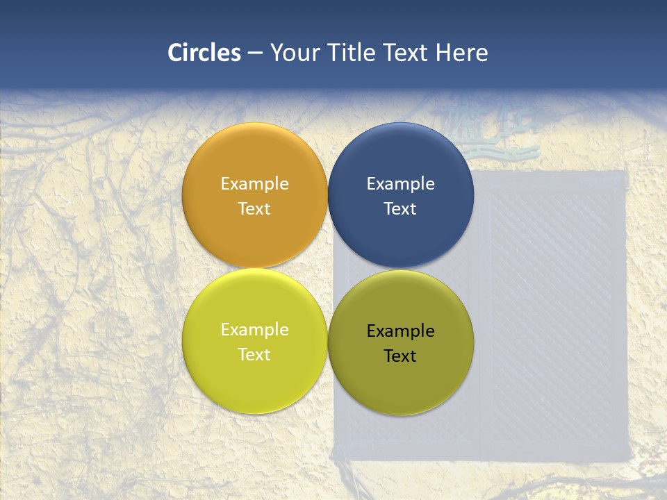 Window Home Spain PowerPoint Template