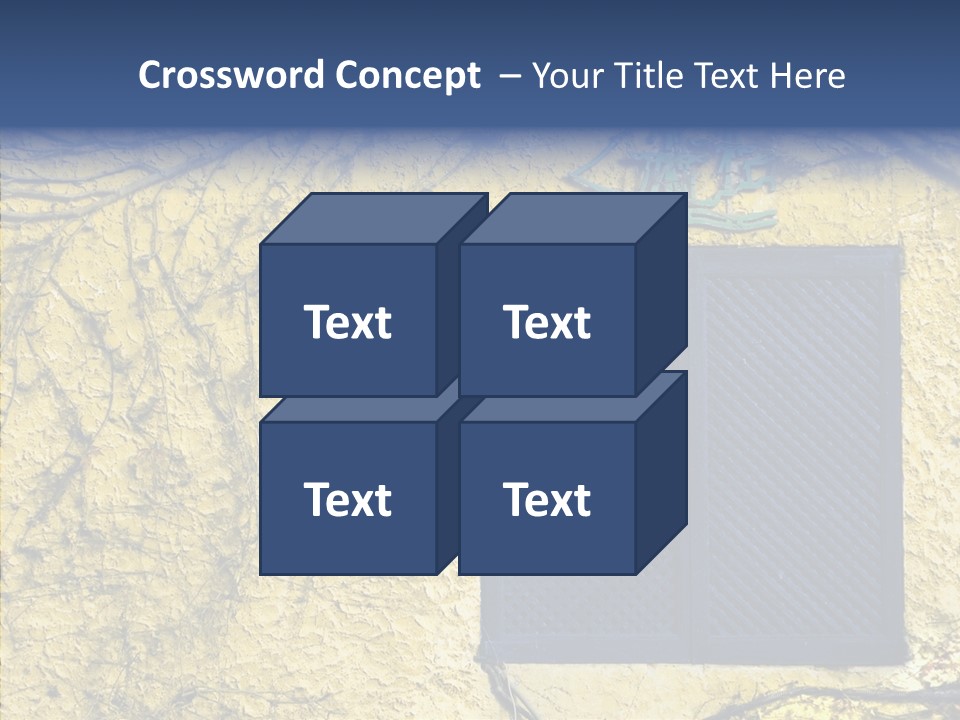 Window Home Spain PowerPoint Template