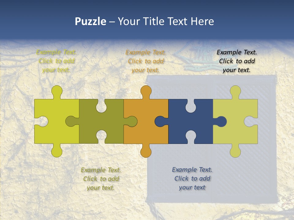 Window Home Spain PowerPoint Template