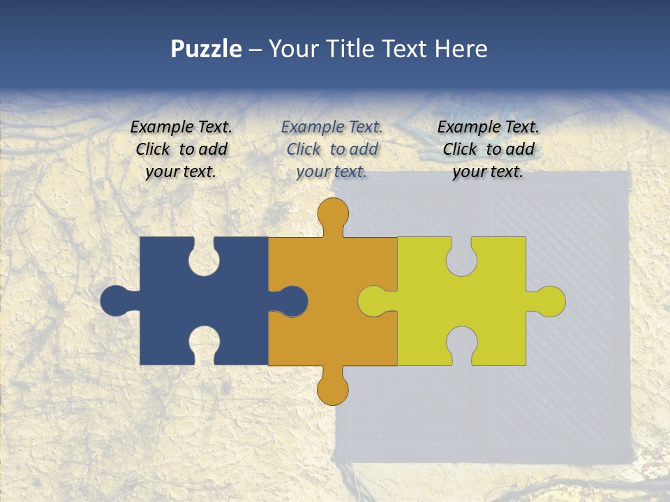 Window Home Spain PowerPoint Template