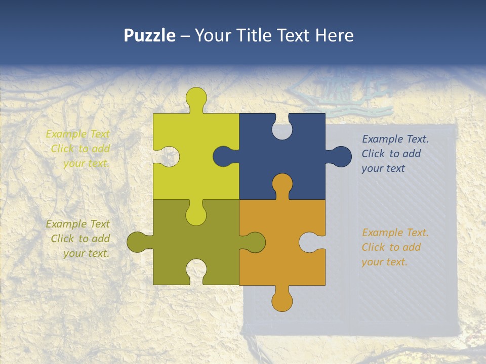 Window Home Spain PowerPoint Template