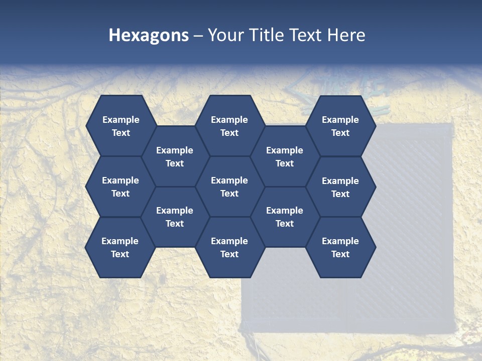 Window Home Spain PowerPoint Template