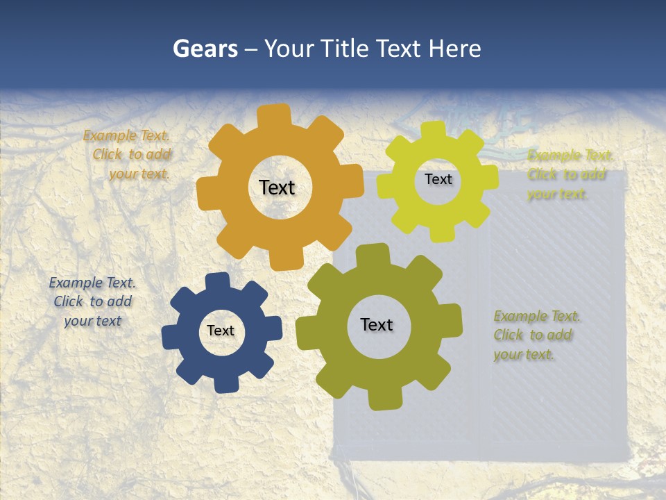 Window Home Spain PowerPoint Template