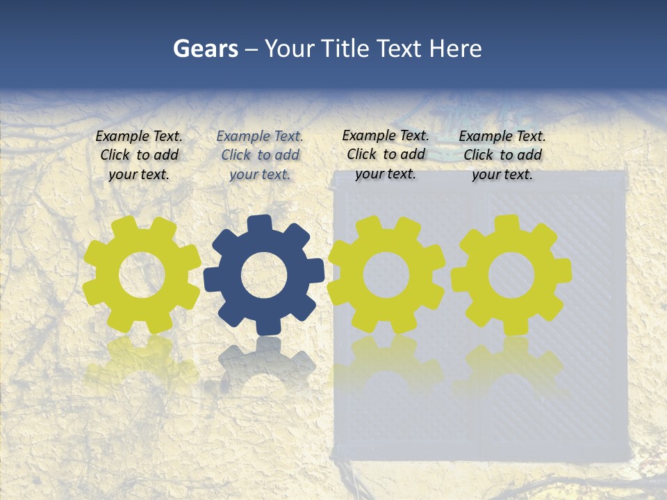 Window Home Spain PowerPoint Template