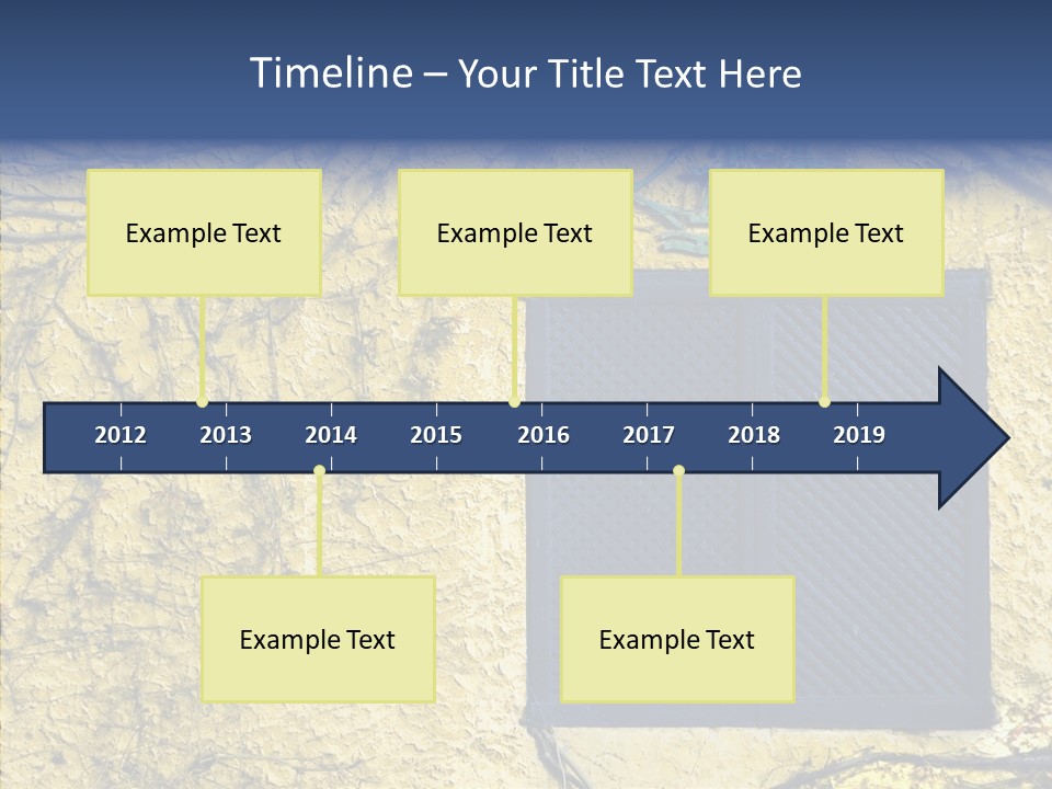 Window Home Spain PowerPoint Template