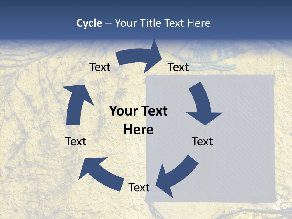Window Home Spain PowerPoint Template
