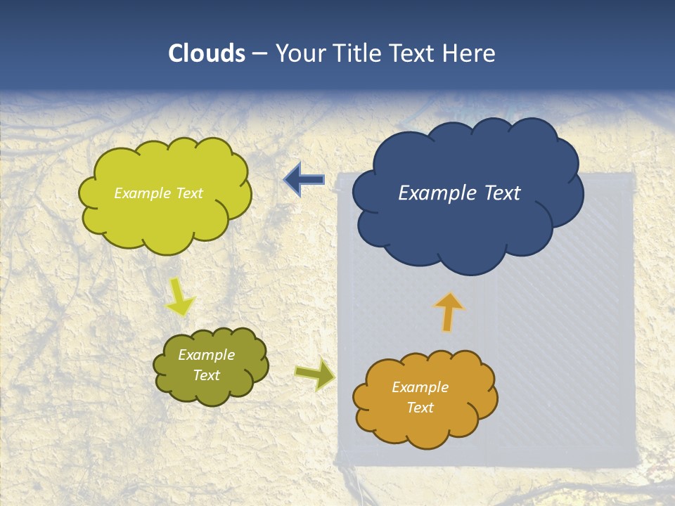 Window Home Spain PowerPoint Template