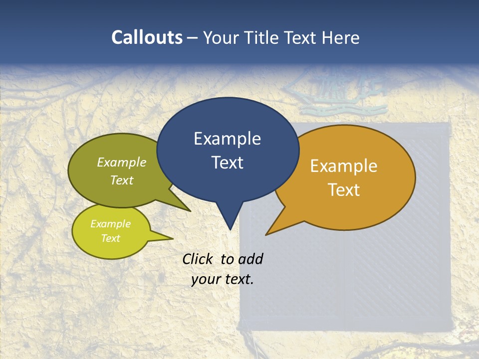 Window Home Spain PowerPoint Template