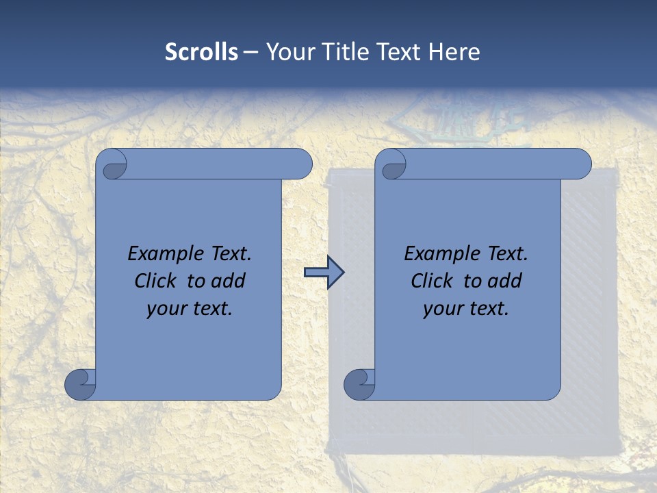 Window Home Spain PowerPoint Template