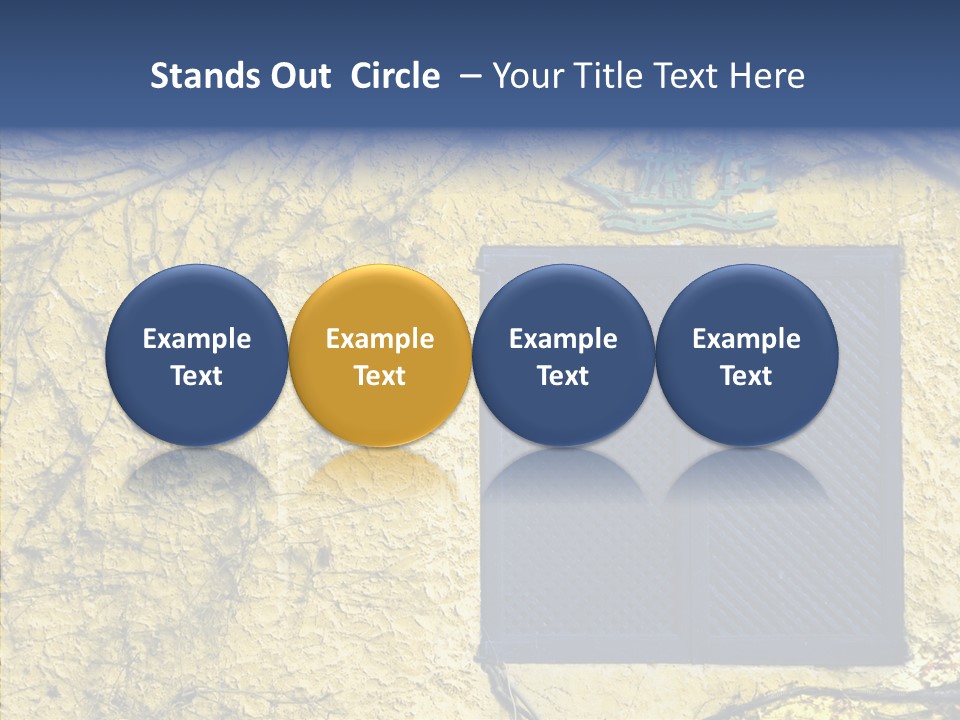 Window Home Spain PowerPoint Template