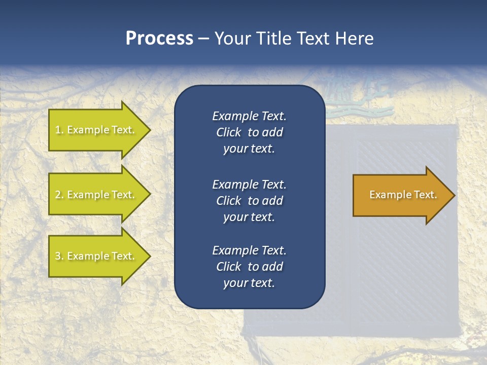 Window Home Spain PowerPoint Template