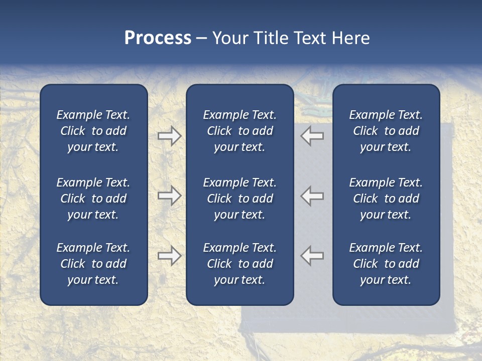 Window Home Spain PowerPoint Template
