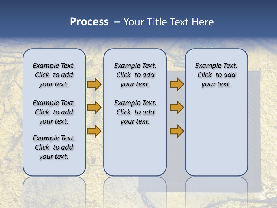 Window Home Spain PowerPoint Template