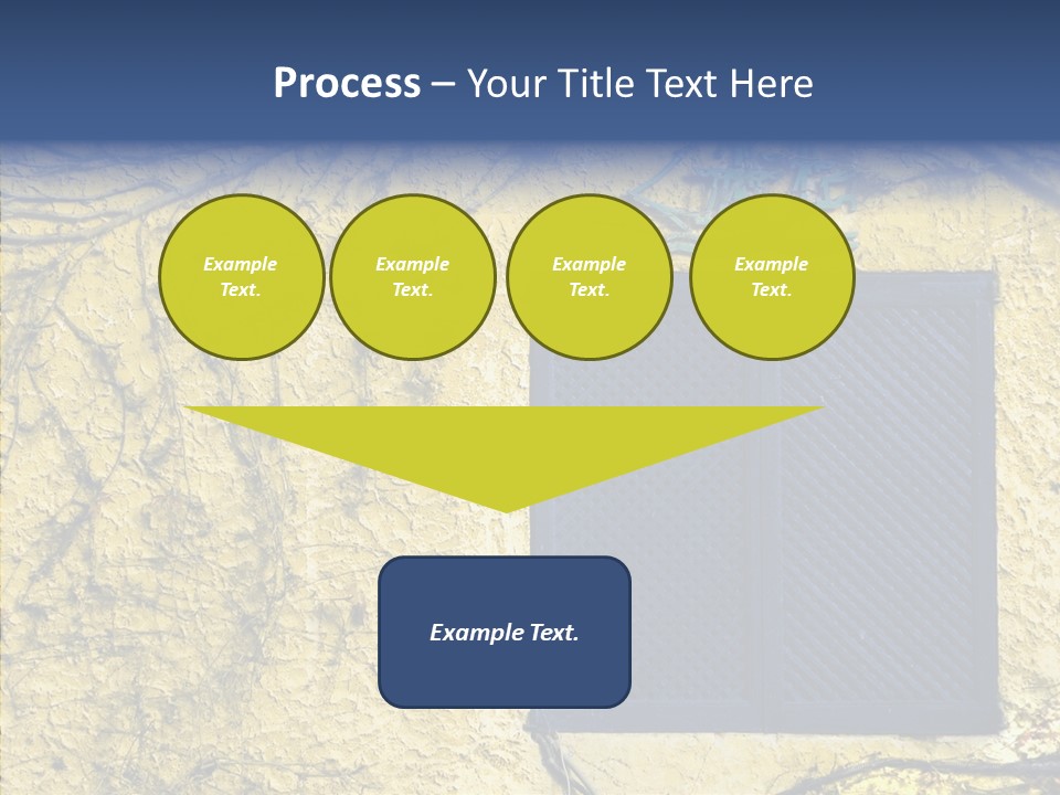 Window Home Spain PowerPoint Template