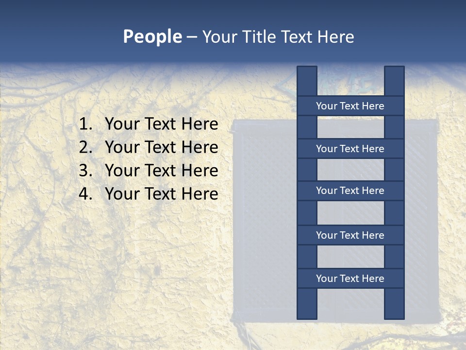 Window Home Spain PowerPoint Template
