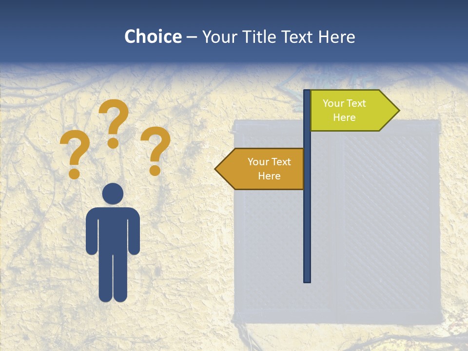 Window Home Spain PowerPoint Template