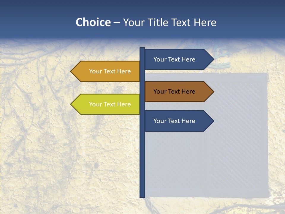 Window Home Spain PowerPoint Template