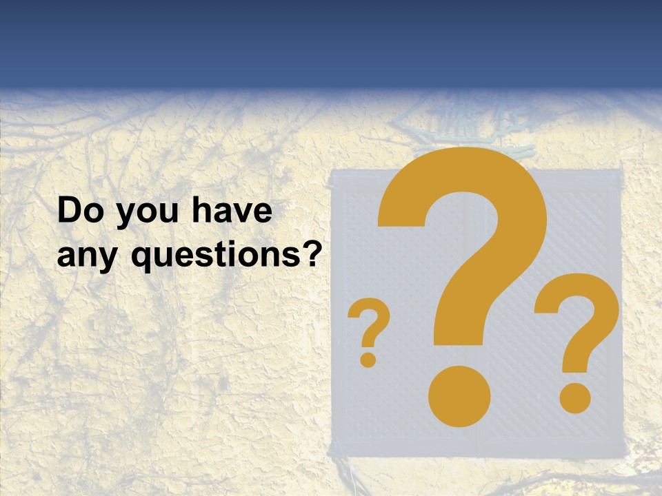 Window Home Spain PowerPoint Template