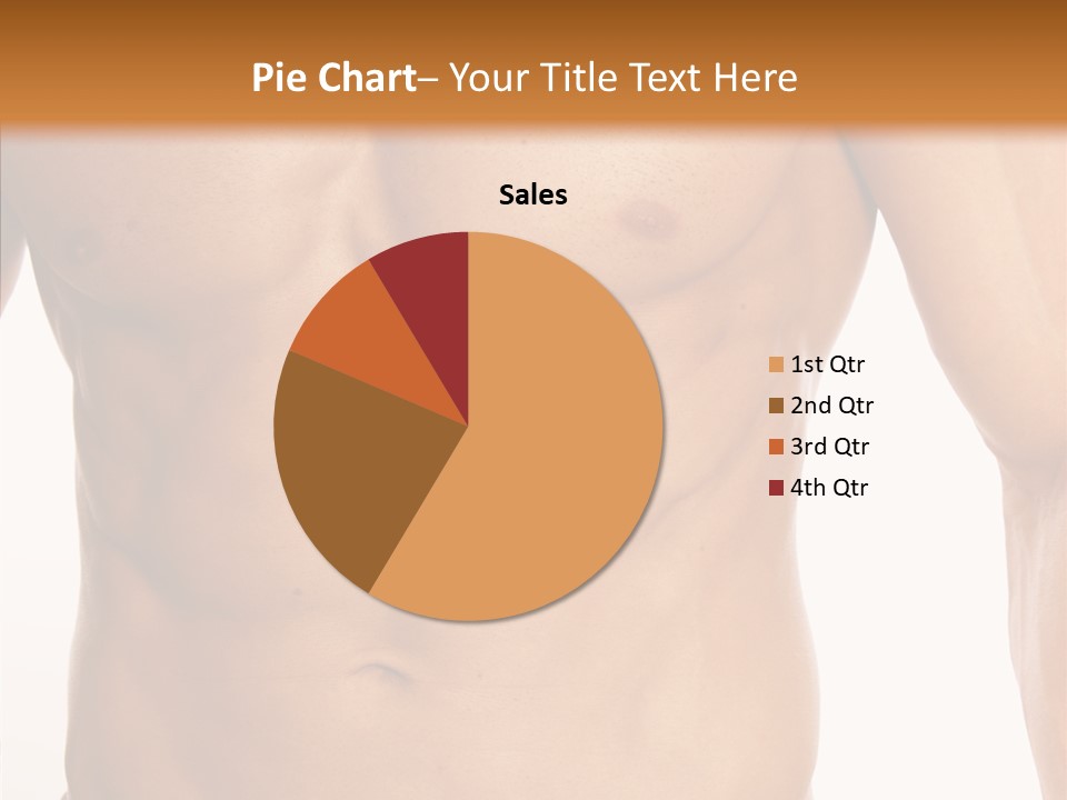 Beauty Sexy Pecks PowerPoint Template