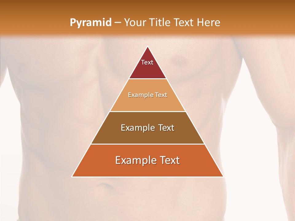 Beauty Sexy Pecks PowerPoint Template