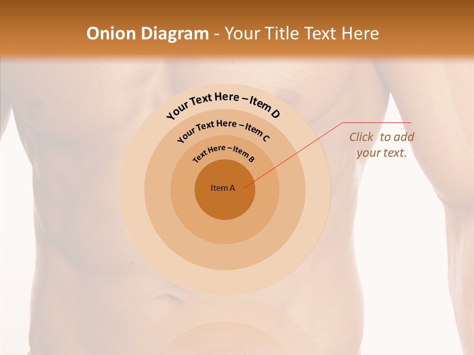 Beauty Sexy Pecks PowerPoint Template