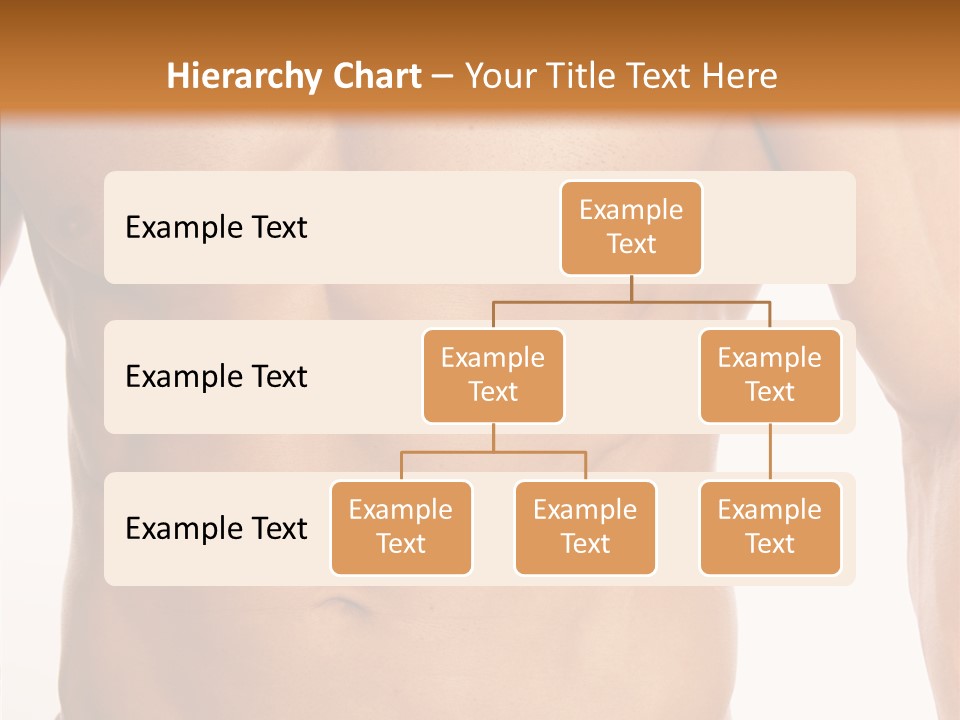 Beauty Sexy Pecks PowerPoint Template