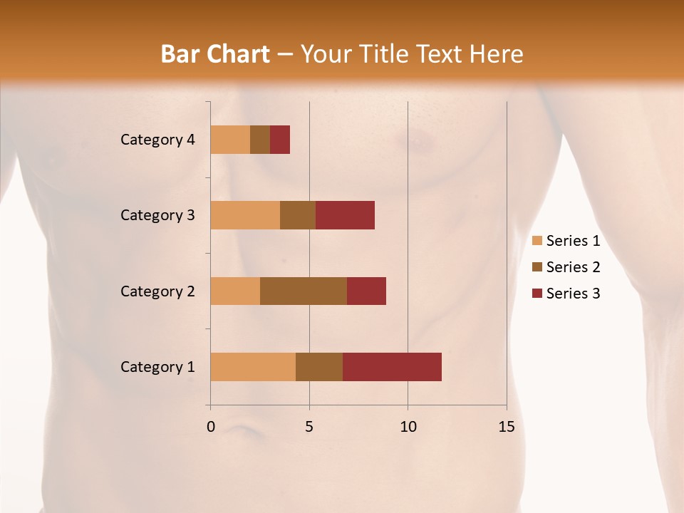 Beauty Sexy Pecks PowerPoint Template