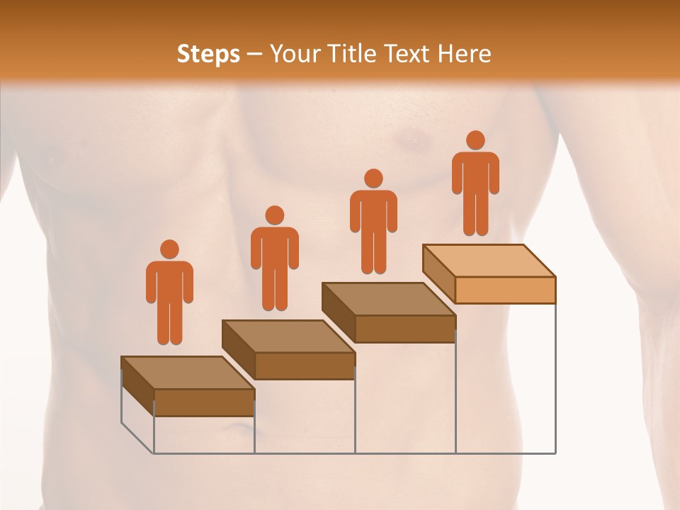 Beauty Sexy Pecks PowerPoint Template
