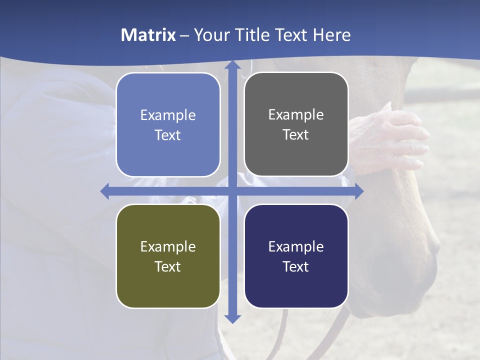 Boomer Age Horseback PowerPoint Template