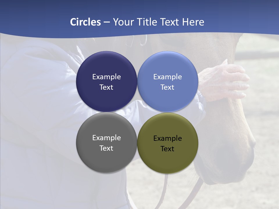 Boomer Age Horseback PowerPoint Template