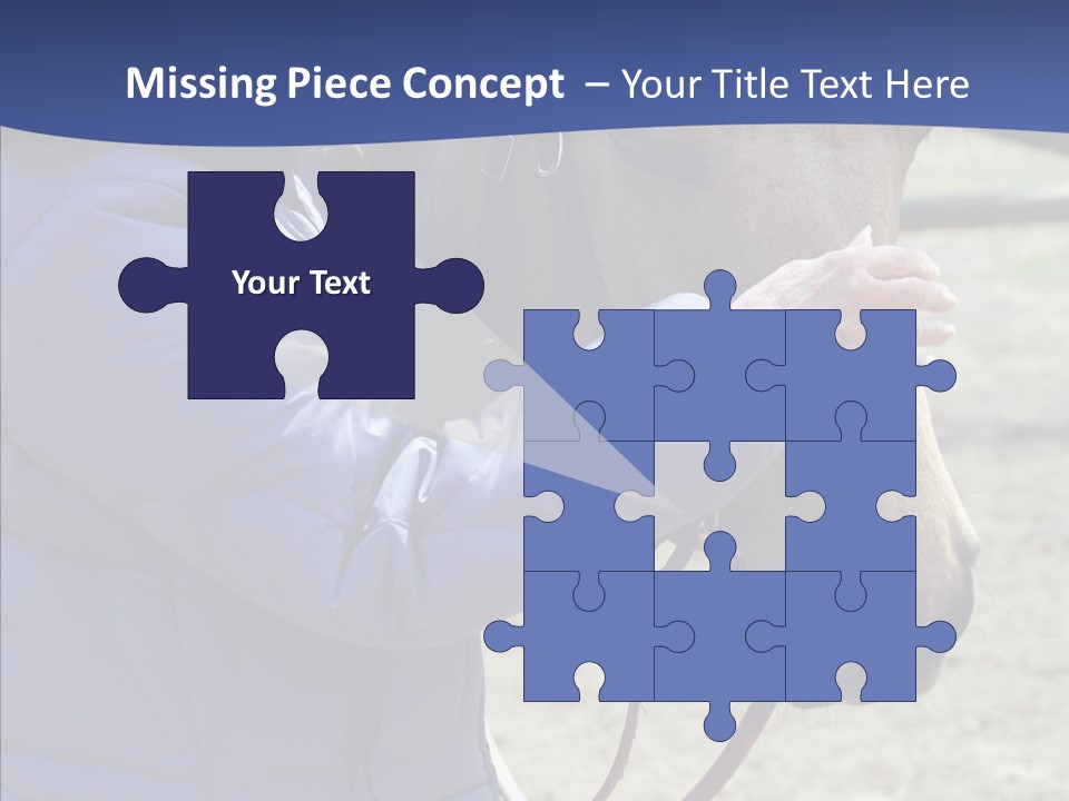 Boomer Age Horseback PowerPoint Template