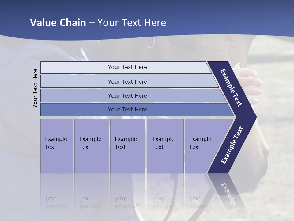 Boomer Age Horseback PowerPoint Template