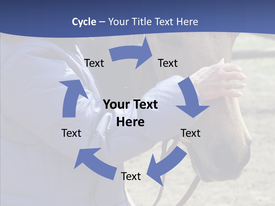 Boomer Age Horseback PowerPoint Template