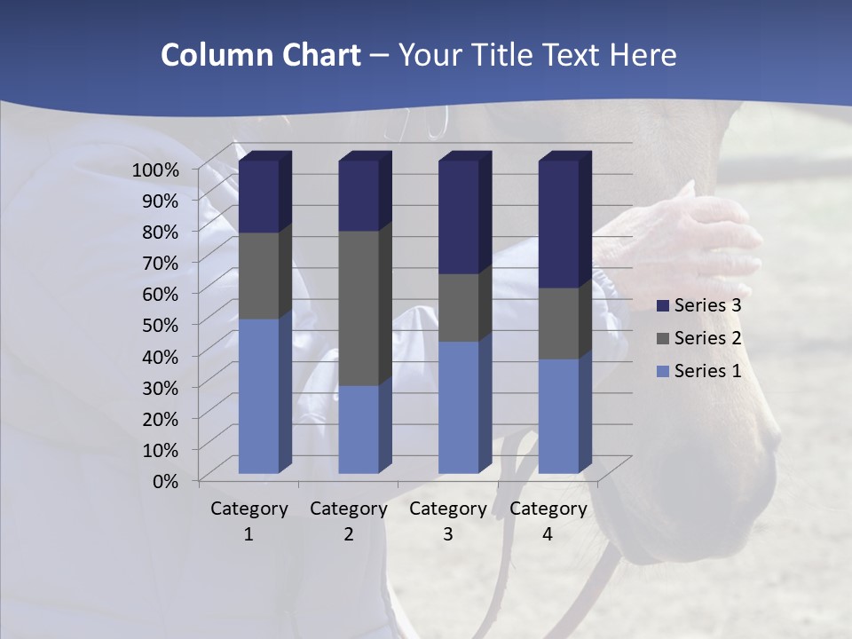 Boomer Age Horseback PowerPoint Template