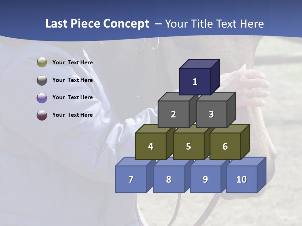 Boomer Age Horseback PowerPoint Template