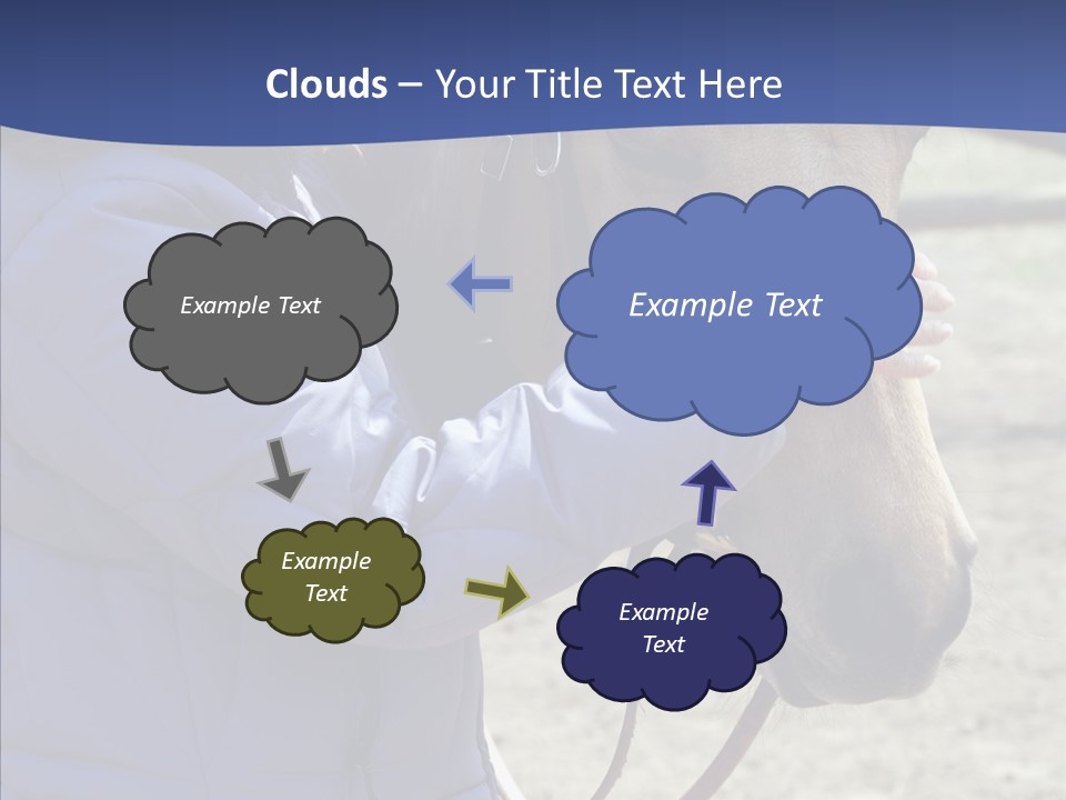 Boomer Age Horseback PowerPoint Template