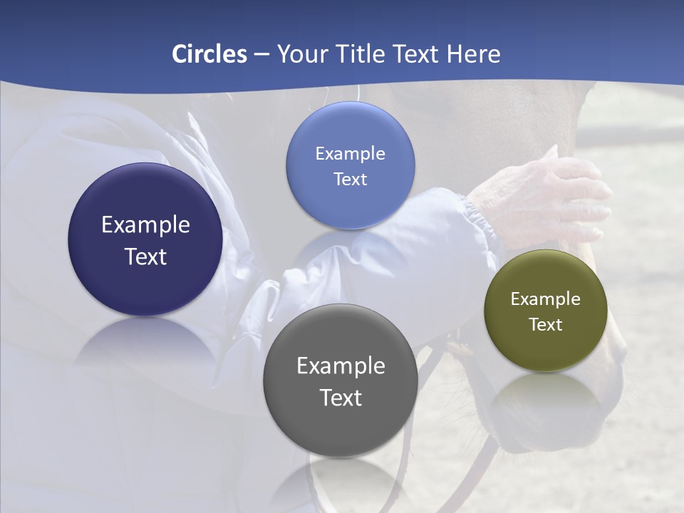 Boomer Age Horseback PowerPoint Template