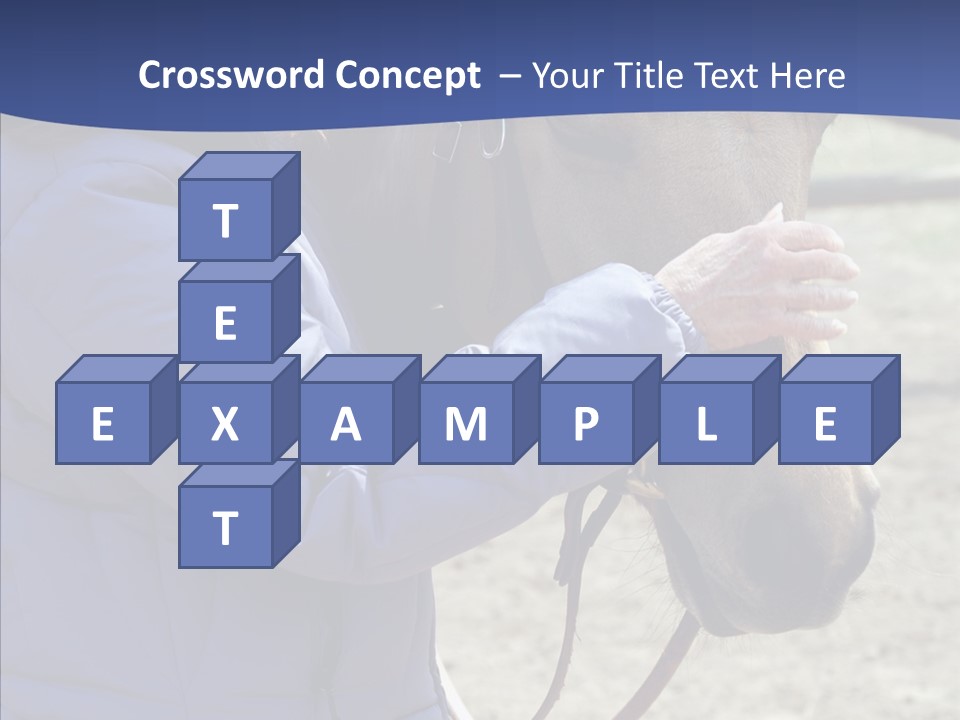 Boomer Age Horseback PowerPoint Template