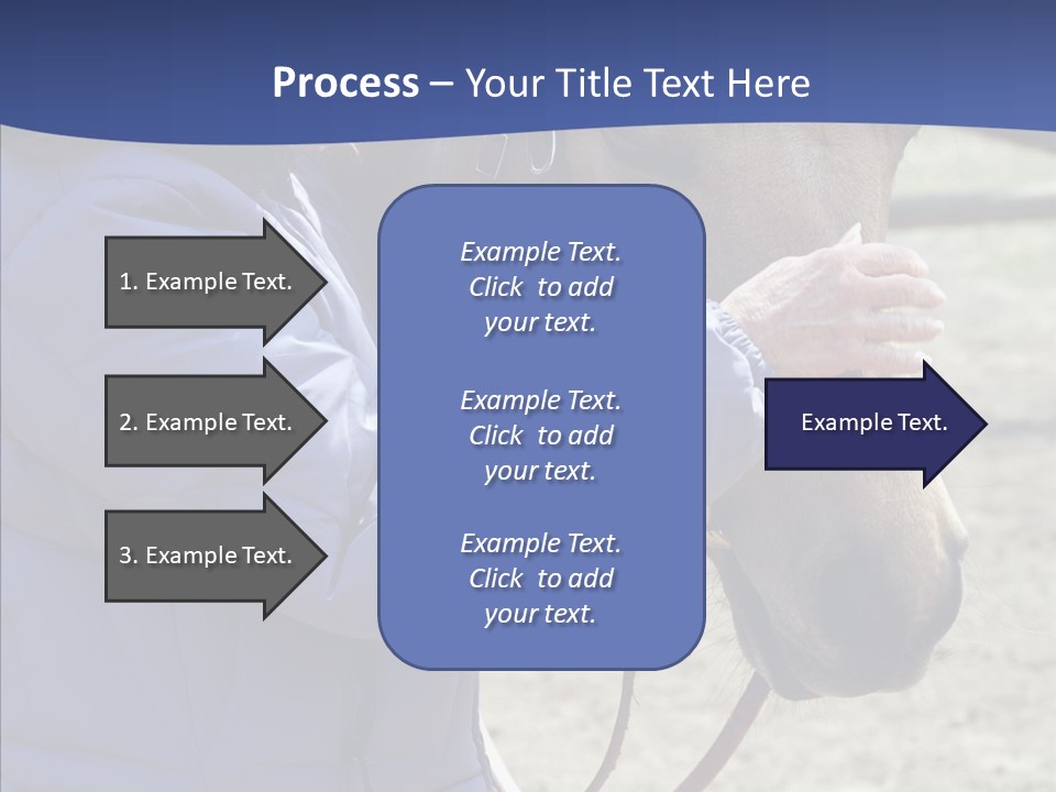 Boomer Age Horseback PowerPoint Template