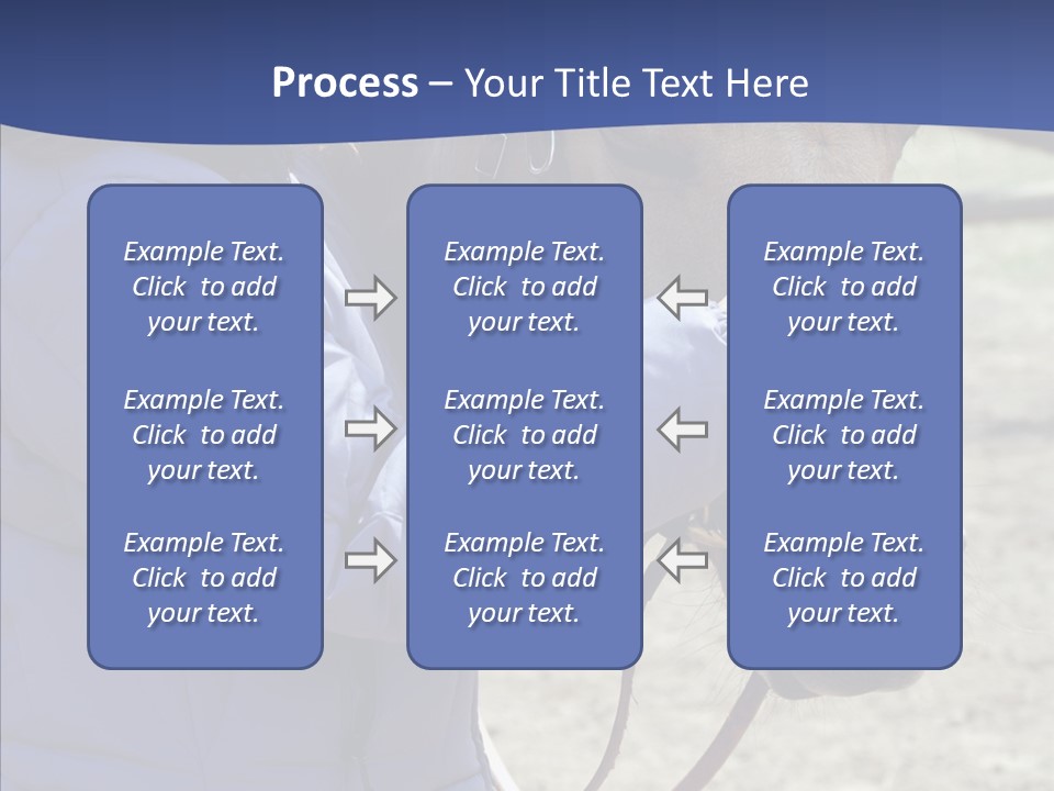 Boomer Age Horseback PowerPoint Template