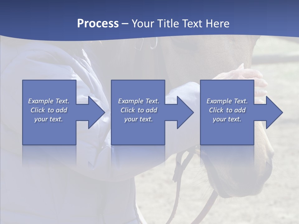 Boomer Age Horseback PowerPoint Template
