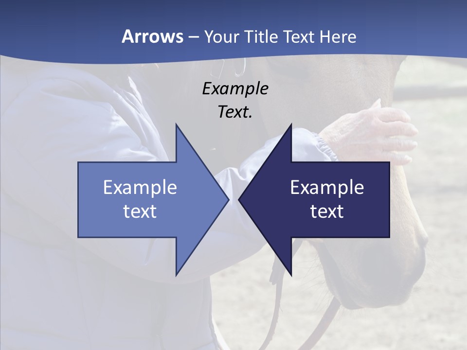 Boomer Age Horseback PowerPoint Template