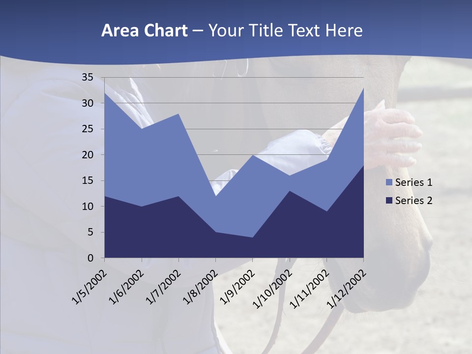Boomer Age Horseback PowerPoint Template